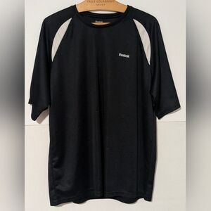 Reebok Black Athletic T-Shirt (XL)